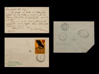[FLIGHT COVER] A Group of Northern European Dispatched Zeppelin Flight Covers and Postcards