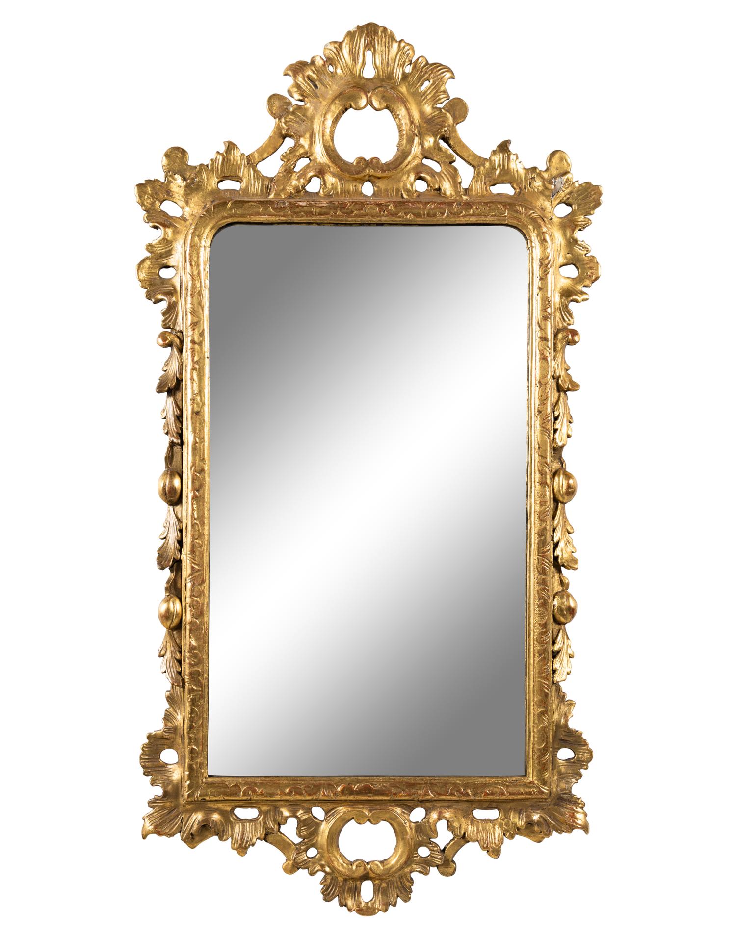 A George III Giltwood Mirror