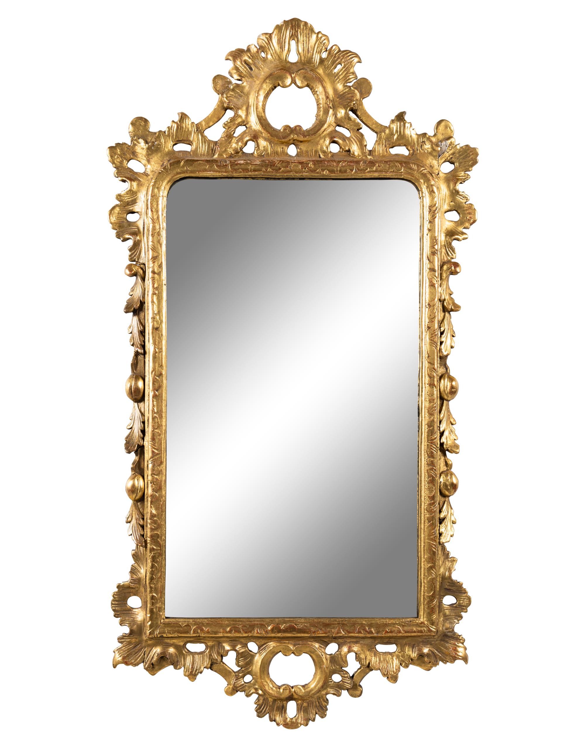 A George III Giltwood Mirror