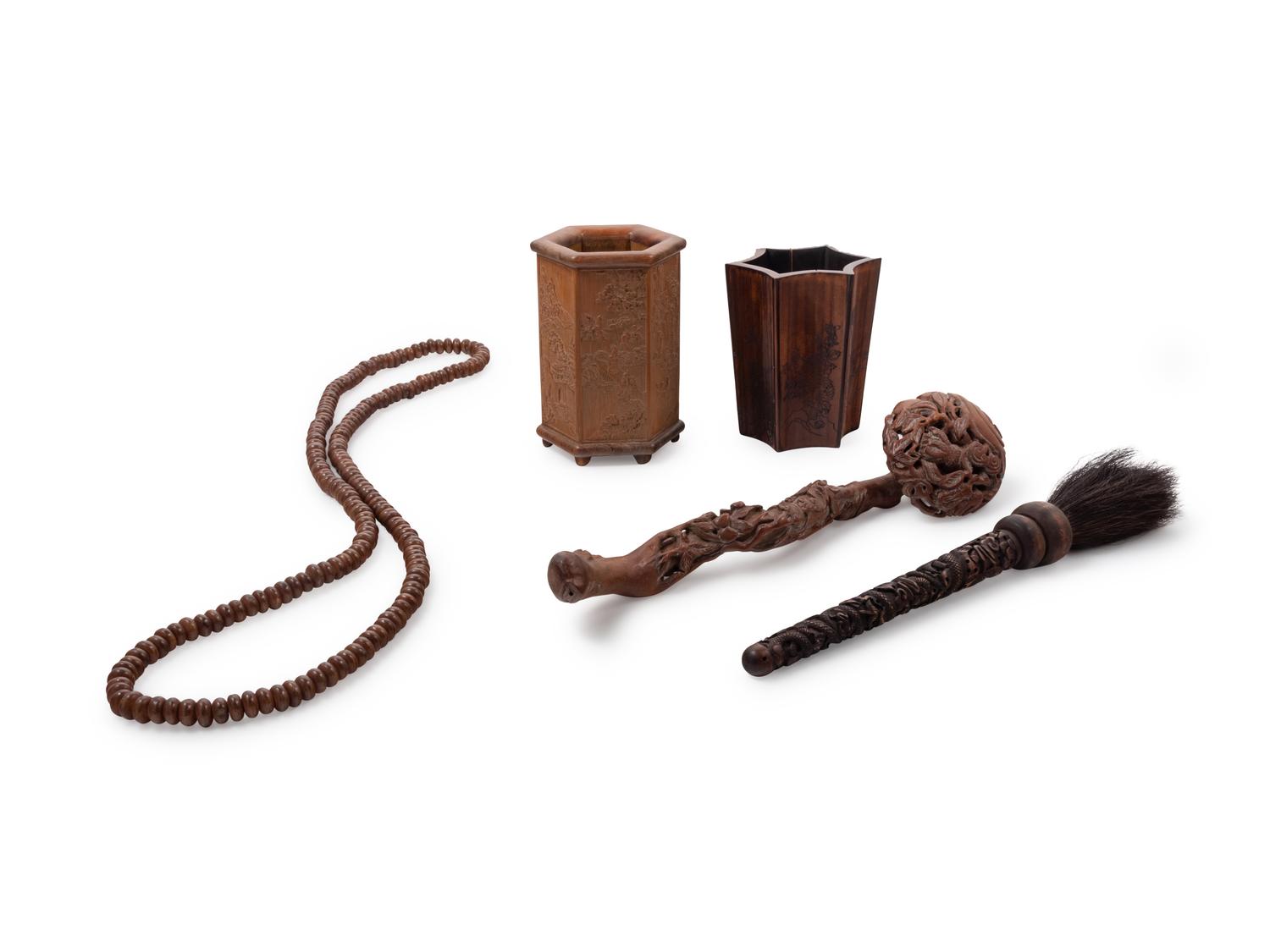 Five Chinese Scholar's Objects