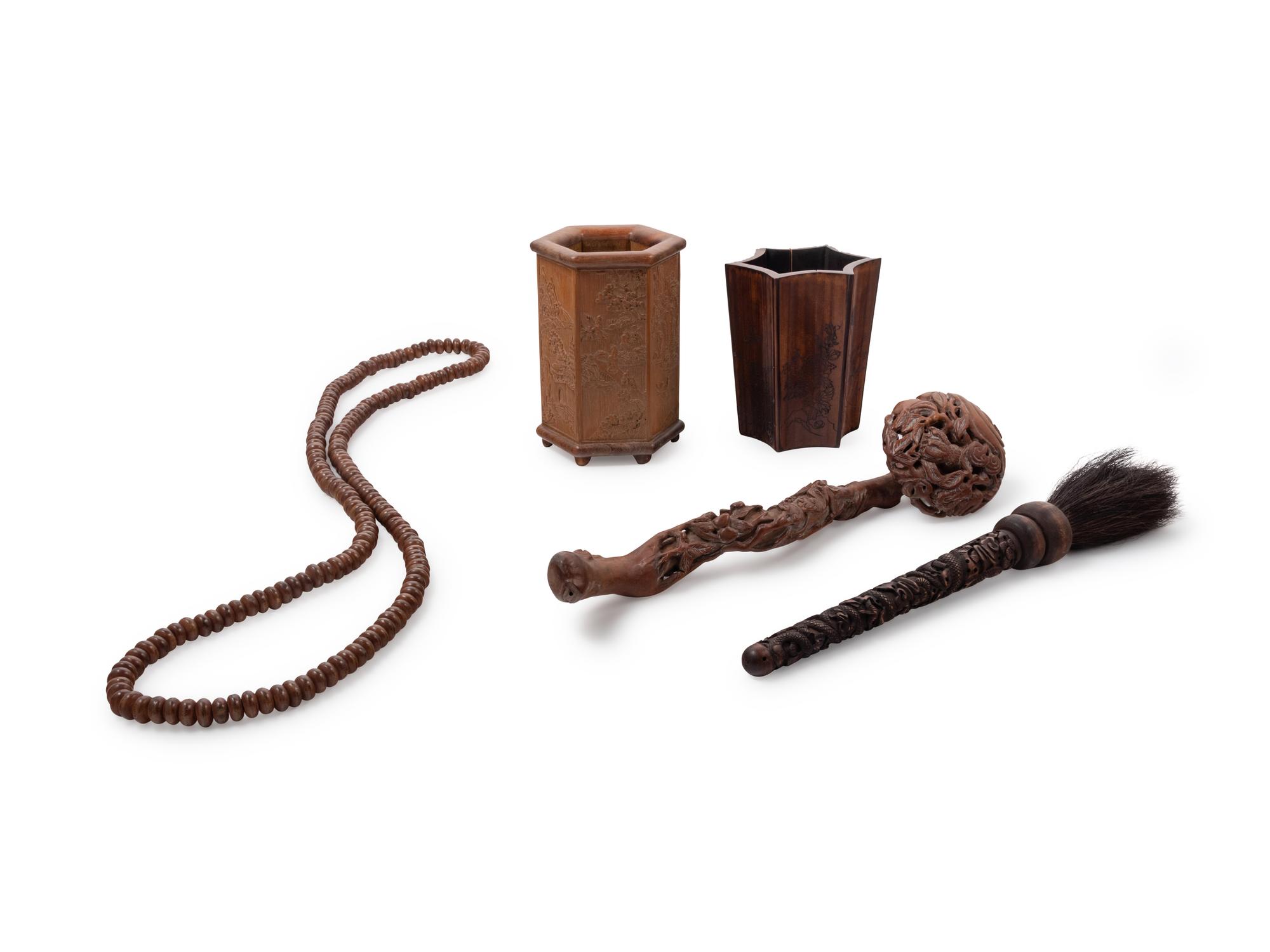 Five Chinese Scholar's Objects