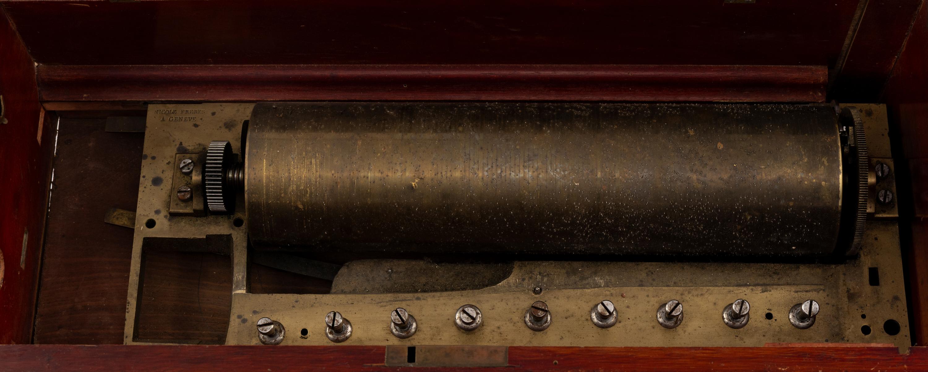 A Swiss Cylinder Music Box