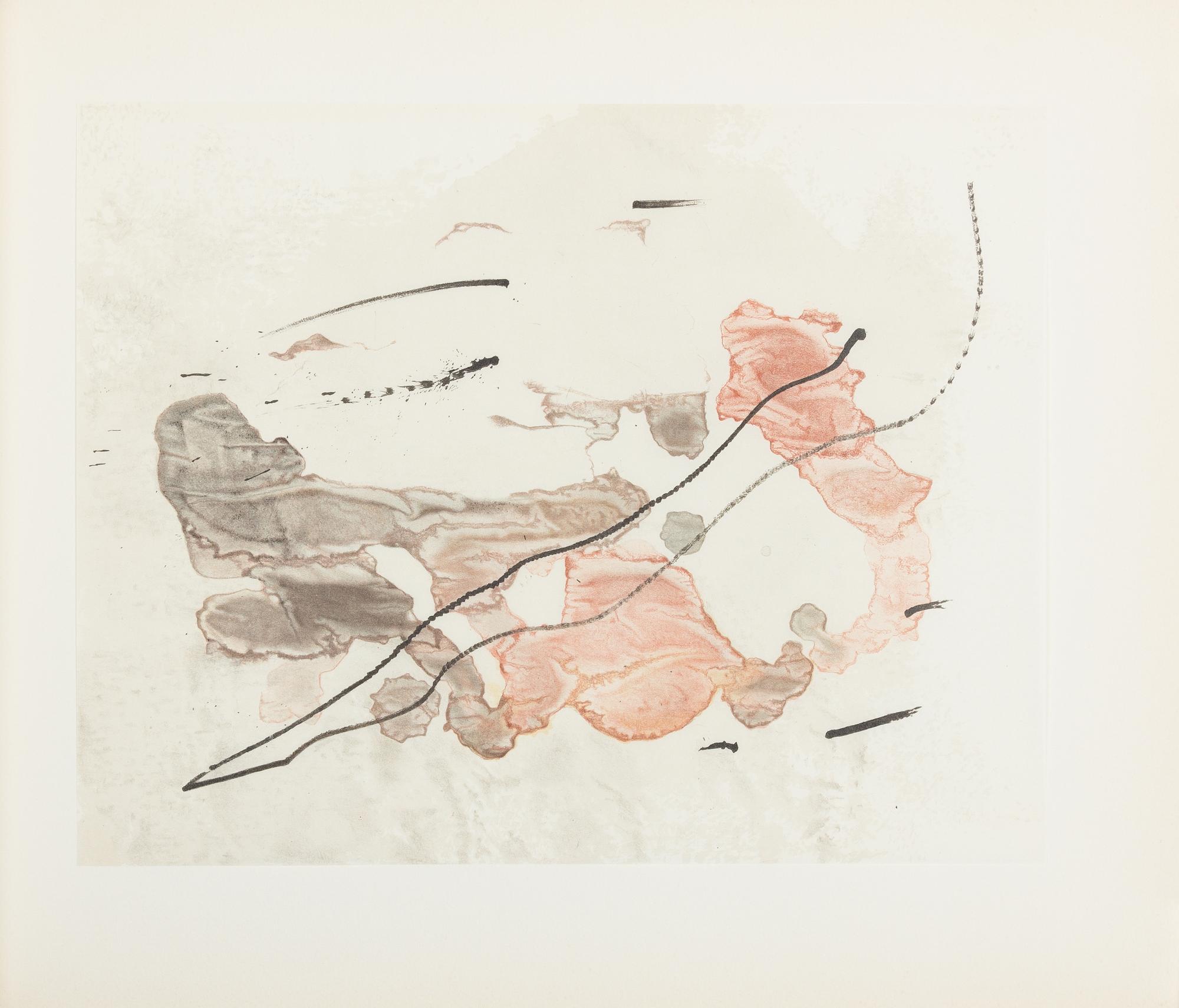JOAN MIRO (1893-1983). Trace sur l'eau. Paris: Maeght Éditeur, 1963.