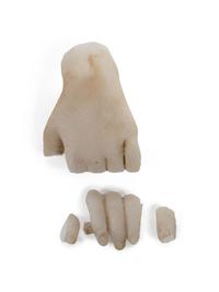 An Italian Carved Alabaster and Cast Metal Orientalist Water Carrier Figure