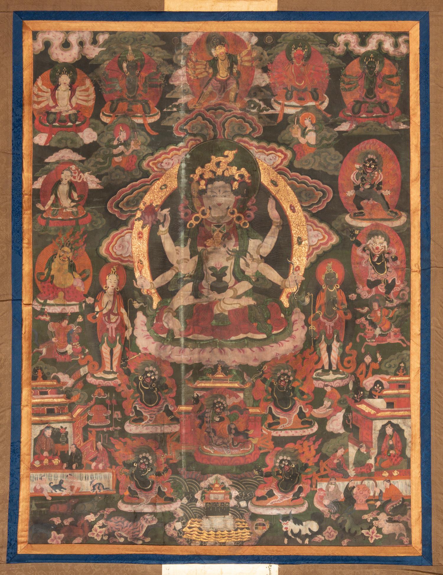A Tibetan Thangka
