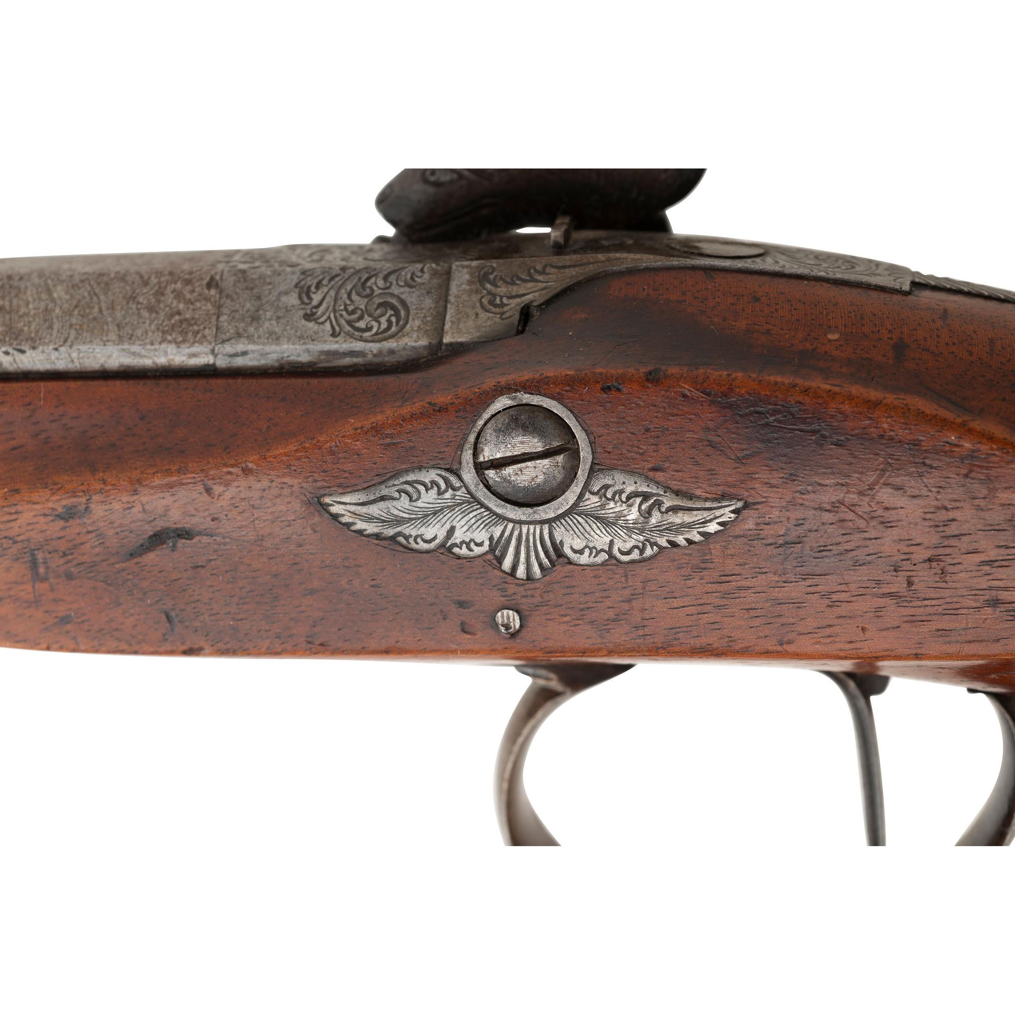 Pair of mid-19th Century Germanic Percussion Target Pistols by A. Dickore of Giessen