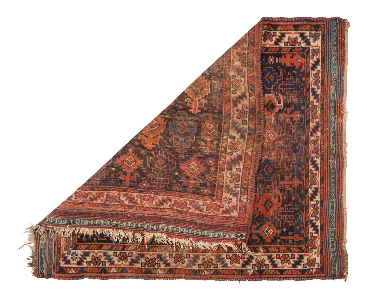 A Hamadan Wool Rug