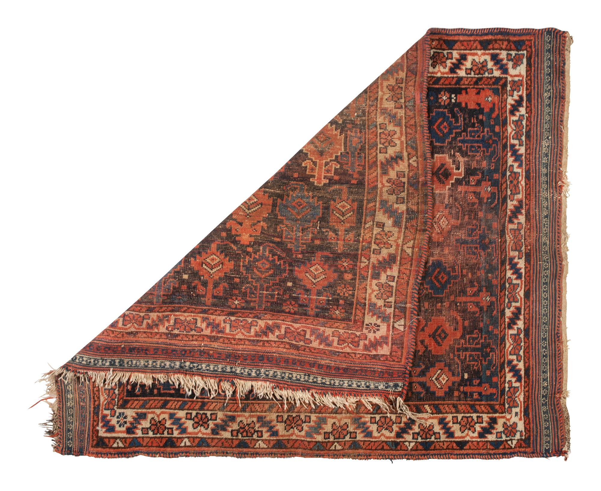 A Hamadan Wool Rug