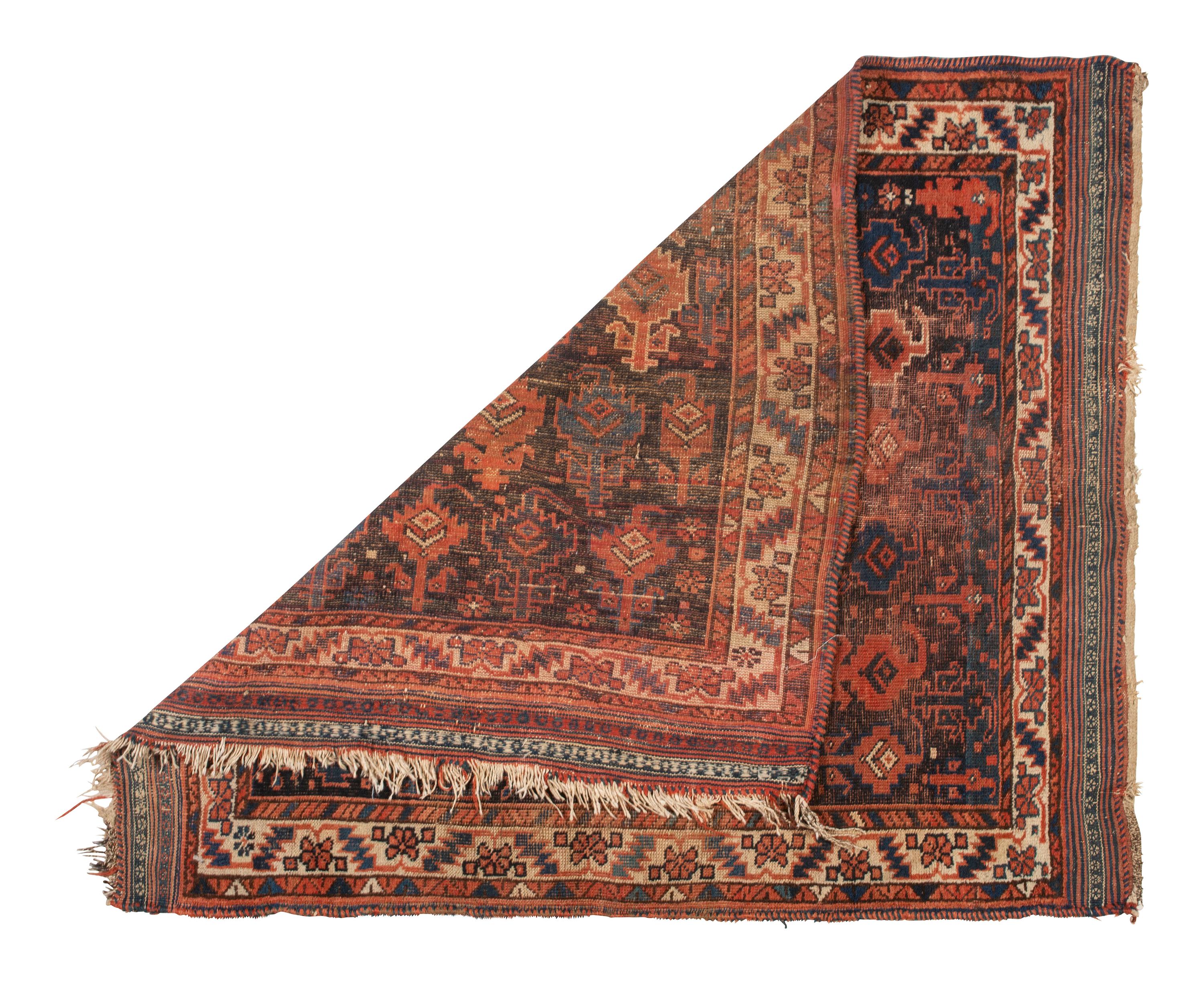 A Hamadan Wool Rug