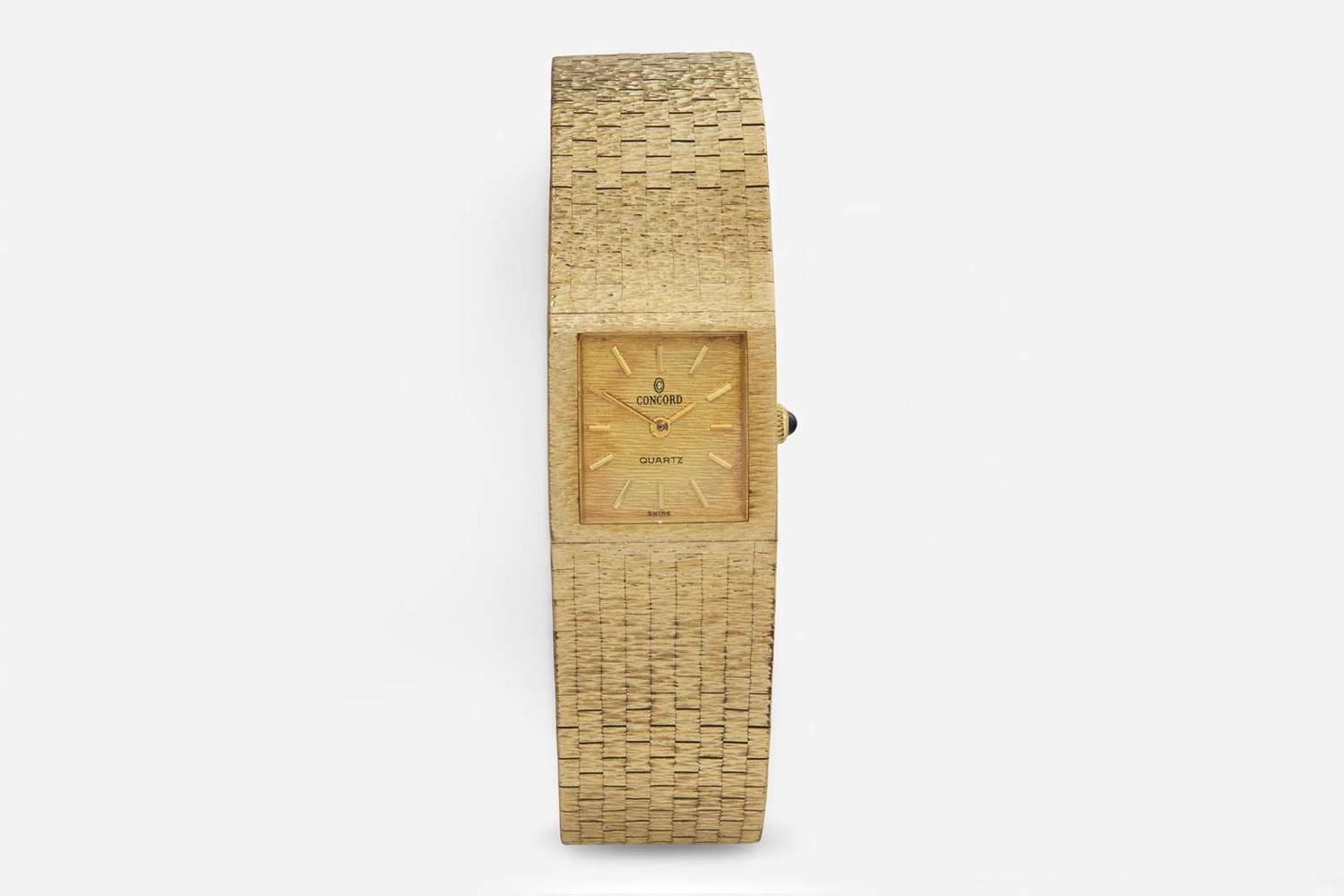 A 14K Yellow Gold Men's Concord Watch