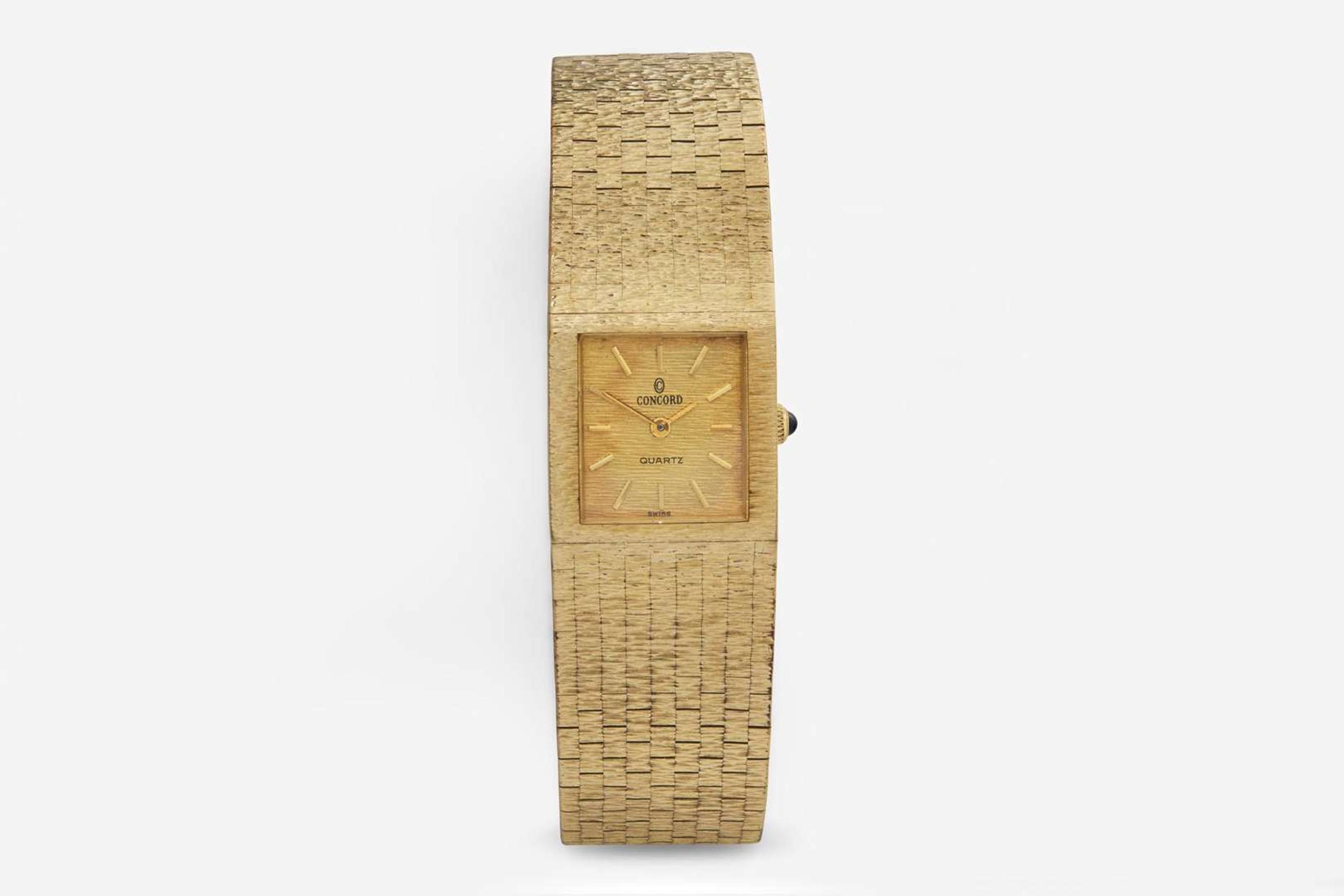 A 14K Yellow Gold Men's Concord Watch
