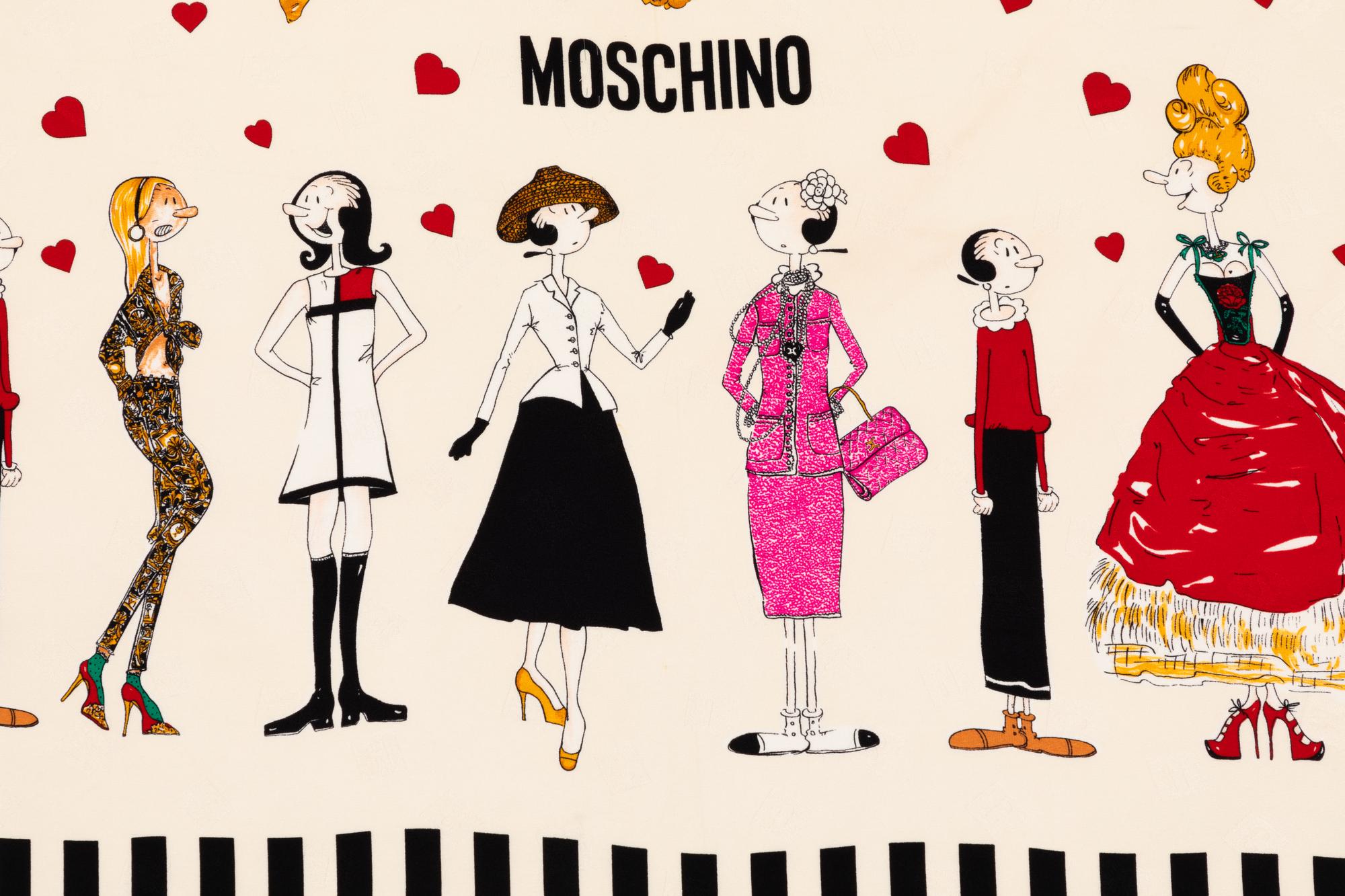 Moschino Scarf, 1990s