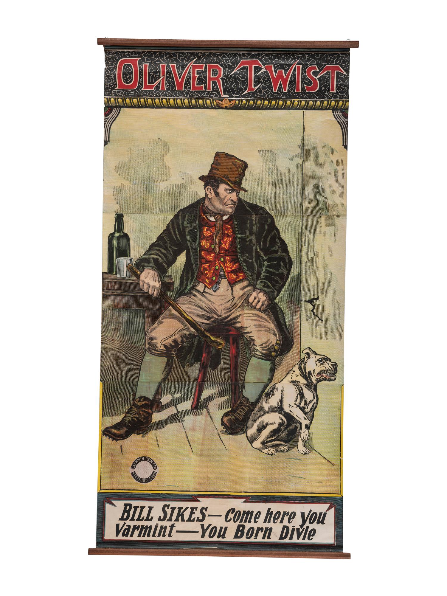 Five Linen Backed Theater Posters