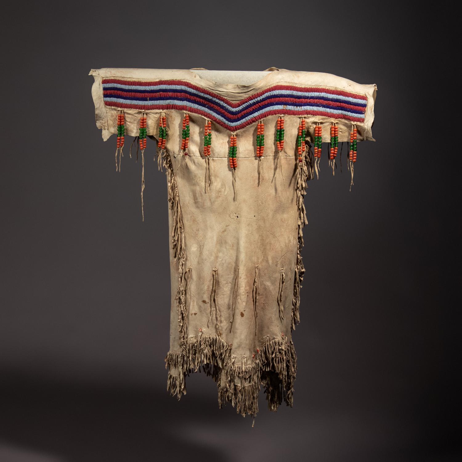 Nez Perce Beaded Hide Child's Dress