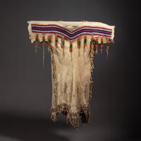 Nez Perce Beaded Hide Child's Dress
