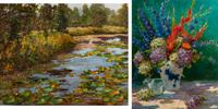 Two Works: Marshes and Still Life