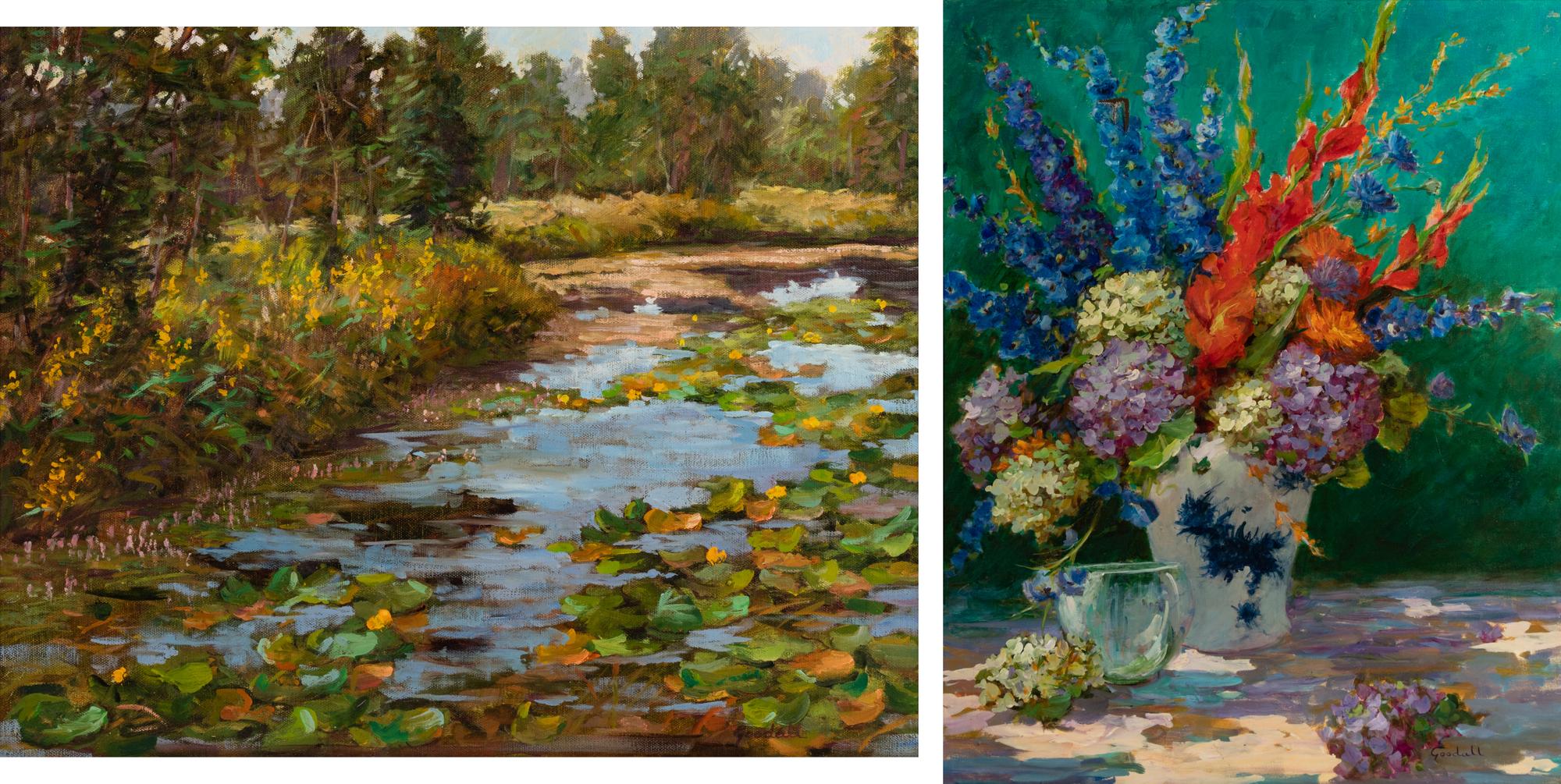 Two Works: Marshes and Still Life