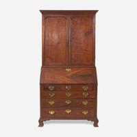 A Chippendale mahogany desk and bookcase Probably Philadelphia, PA, circa 1780
