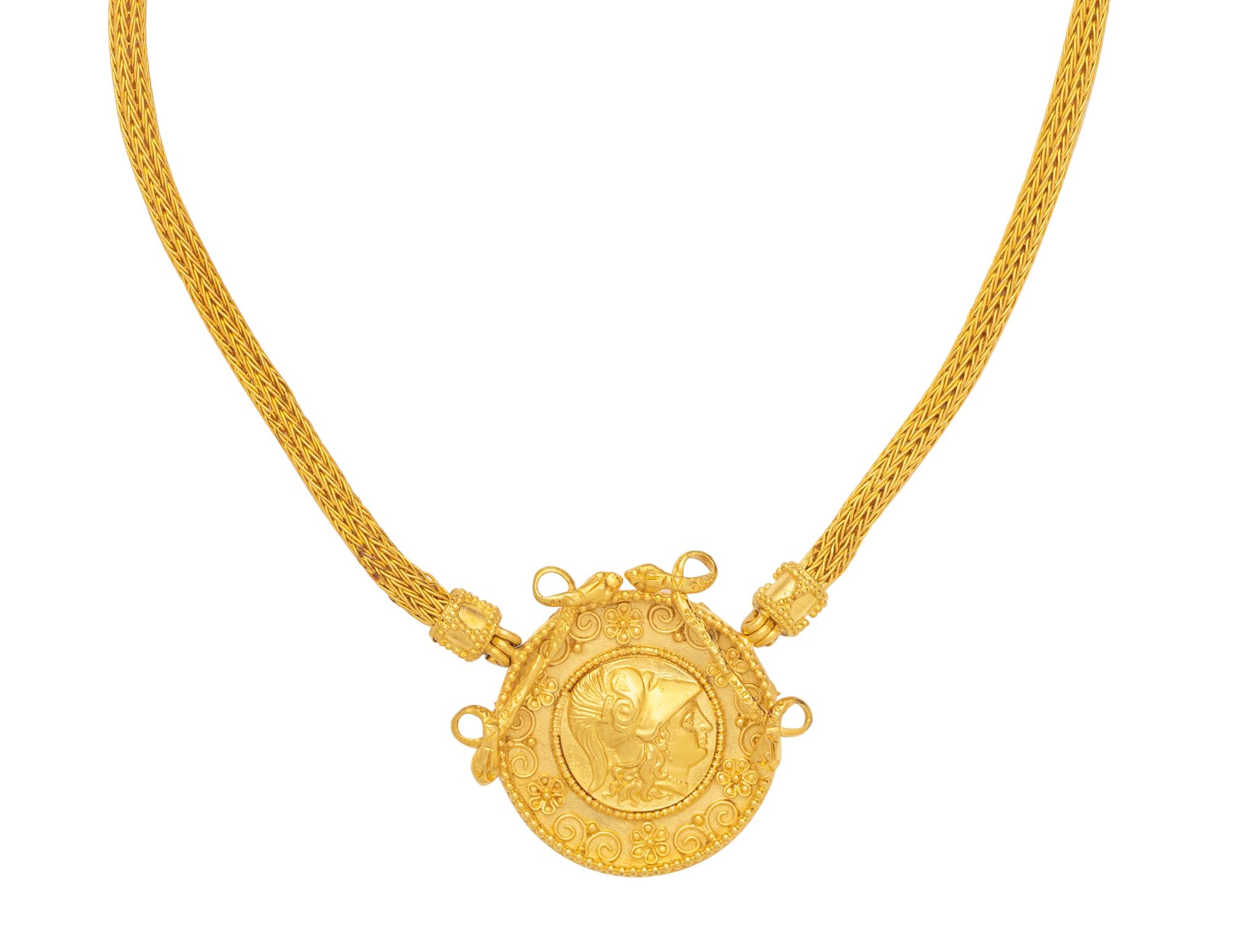 YELLOW GOLD NECKLACE