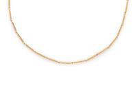 COLLECTION OF YELLOW GOLD NECKLACES
