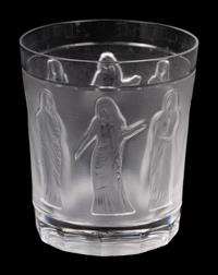 A Lalique Femmes Antiques Decanter and Twelve Glasses
