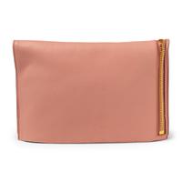TOM FORD, PINK LEATHER CONVERTIBLE TOTE