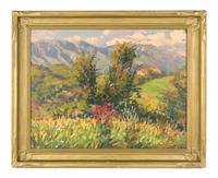 Teodoro Wolf Ferrari, (Italian, 1878-1945), Italian Countryside