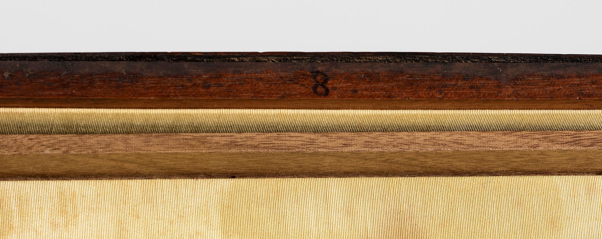 A Regency Rosewood Wellington Collector's Cabinet