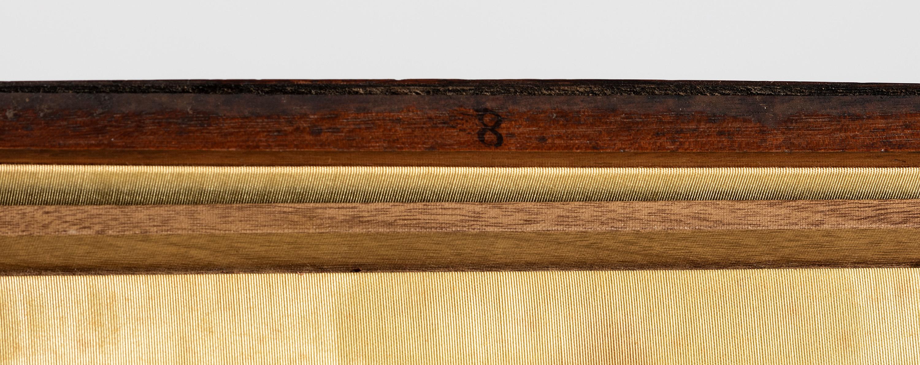 A Regency Rosewood Wellington Collector's Cabinet