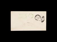 [FLIGHT COVER] 1933, October 10. SS Bremen, Catapult/Zeppelin Combination Flight (AAMC Z-216; Graue-Leder K-172) .
