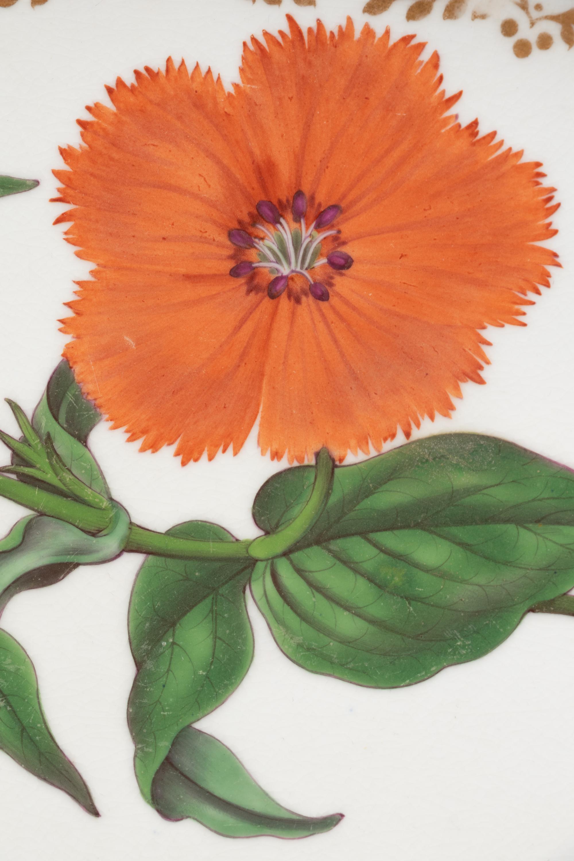 Four Chamberlain's Worcester Porcelain Articles from the Carnatic Service