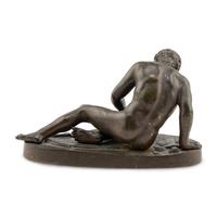 A Grand Tour Bronze Figure of The Dying Gaul