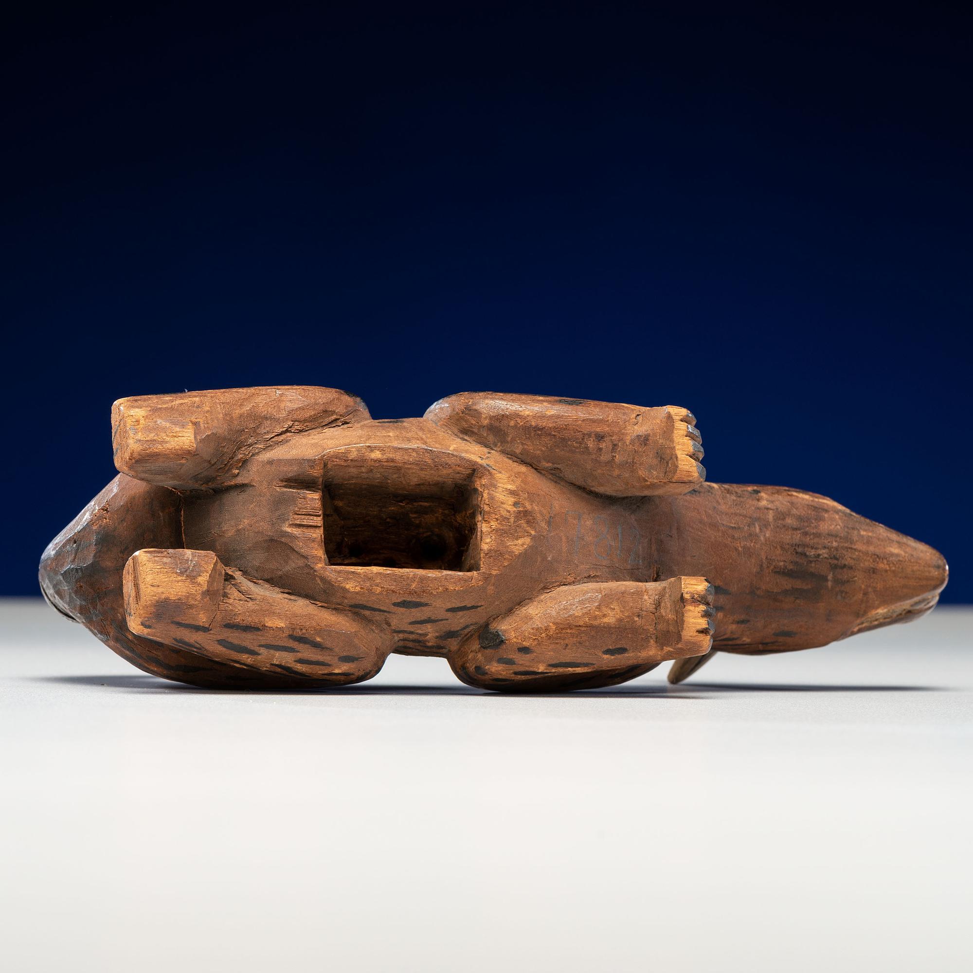 Tlingit Wolf Carving