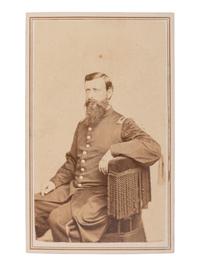 [CIVIL WAR]. A trio of CDV albums identified to the Heath, Higginson, and Shaw families of Massachusetts, highlighted by cartes de visite of Col. Robert Gould Shaw, 54th Massachusetts African American Infantry, his sisters, and other officers.