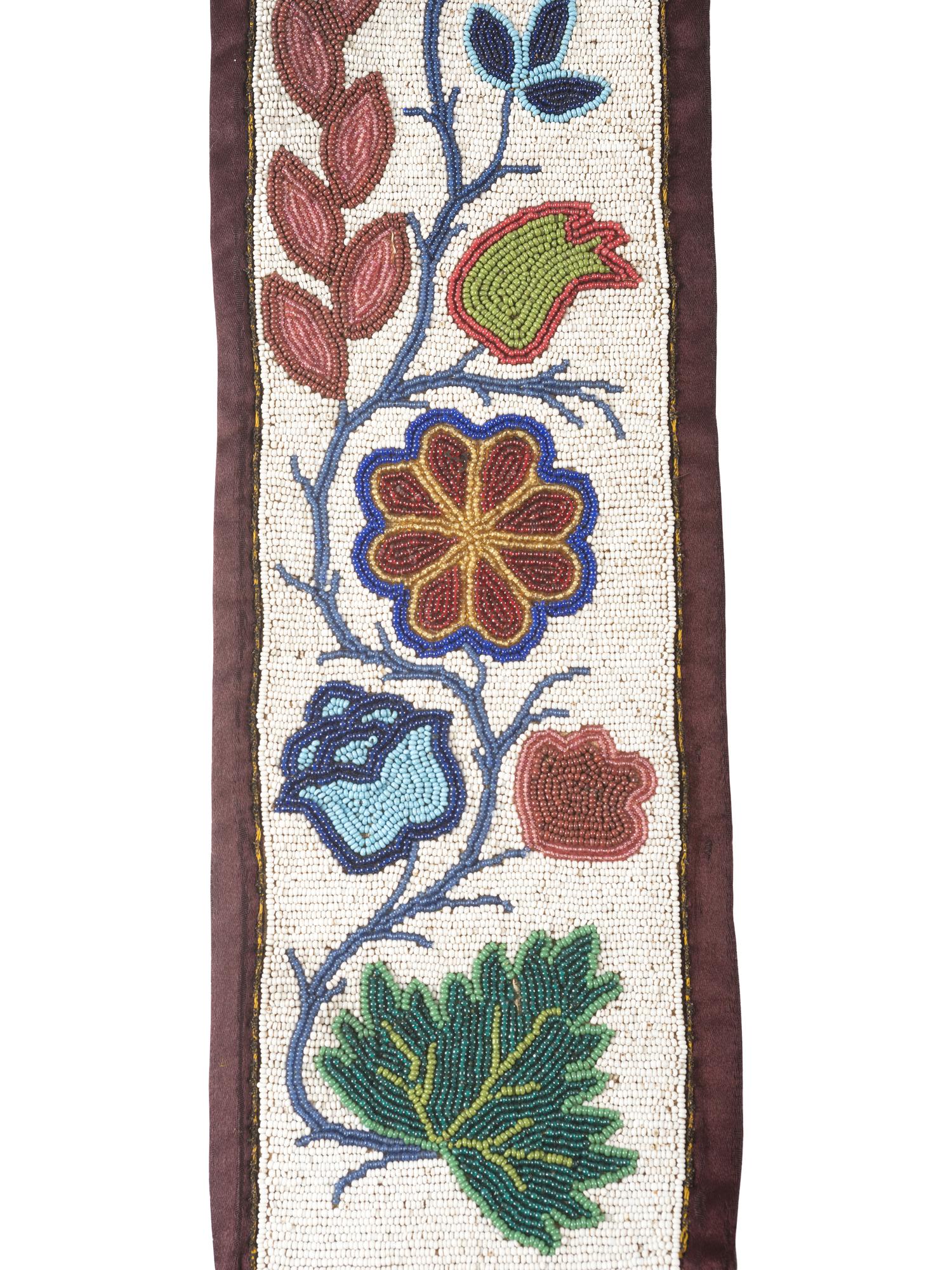 Anishinaabe Beaded Bandolier Bag
