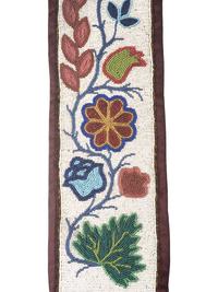 Anishinaabe Beaded Bandolier Bag
