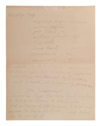 [NATIVE AMERICAN]. ARMSTRONG, Charles D. (1866-1931). Papers of Charles D. Armstrong of the Bad River Band of the Lake Superior Tribe of Chippewa Indians, including letters, documents, maps, and photographs.
