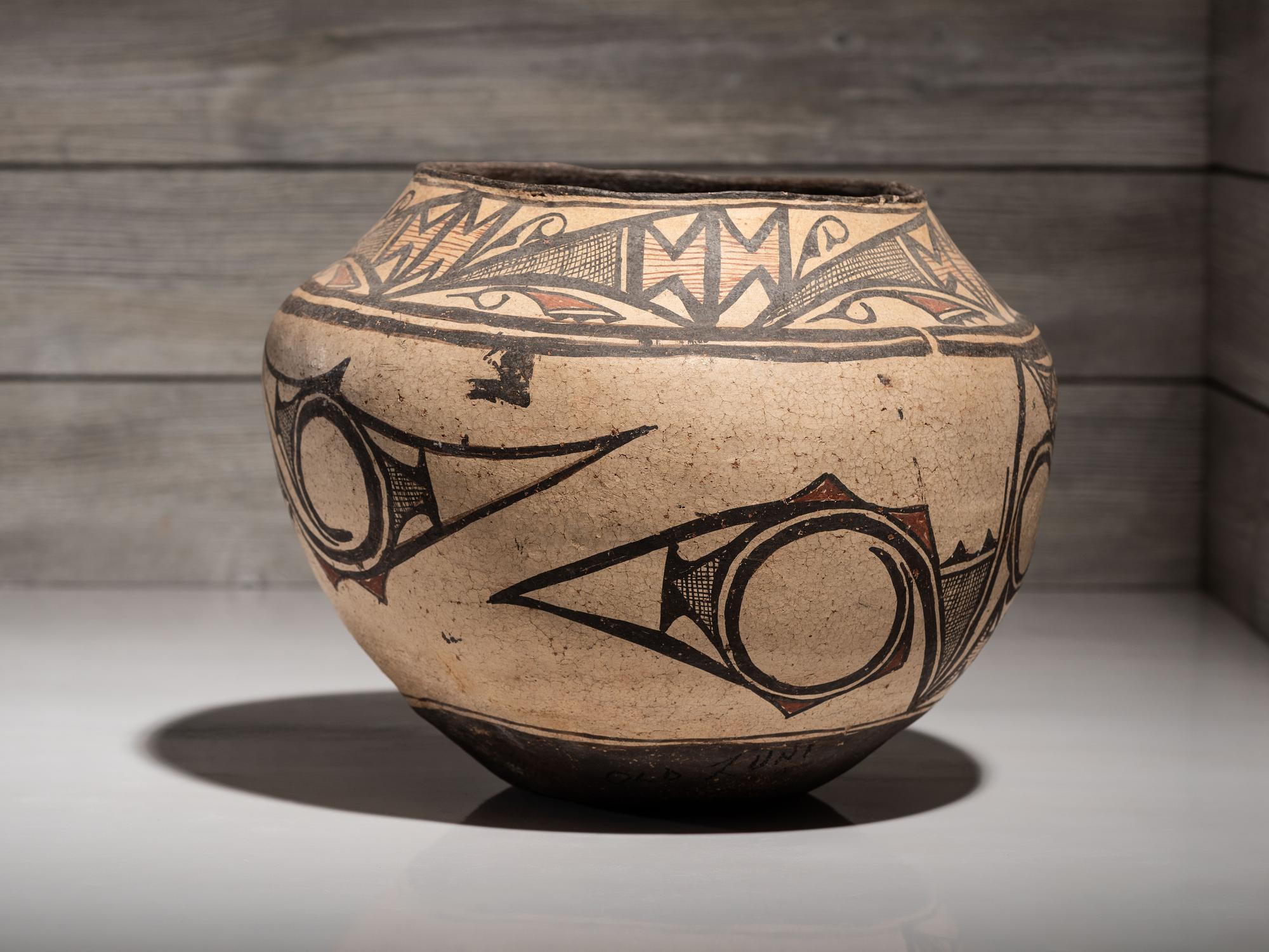 Zuni Pottery Olla
