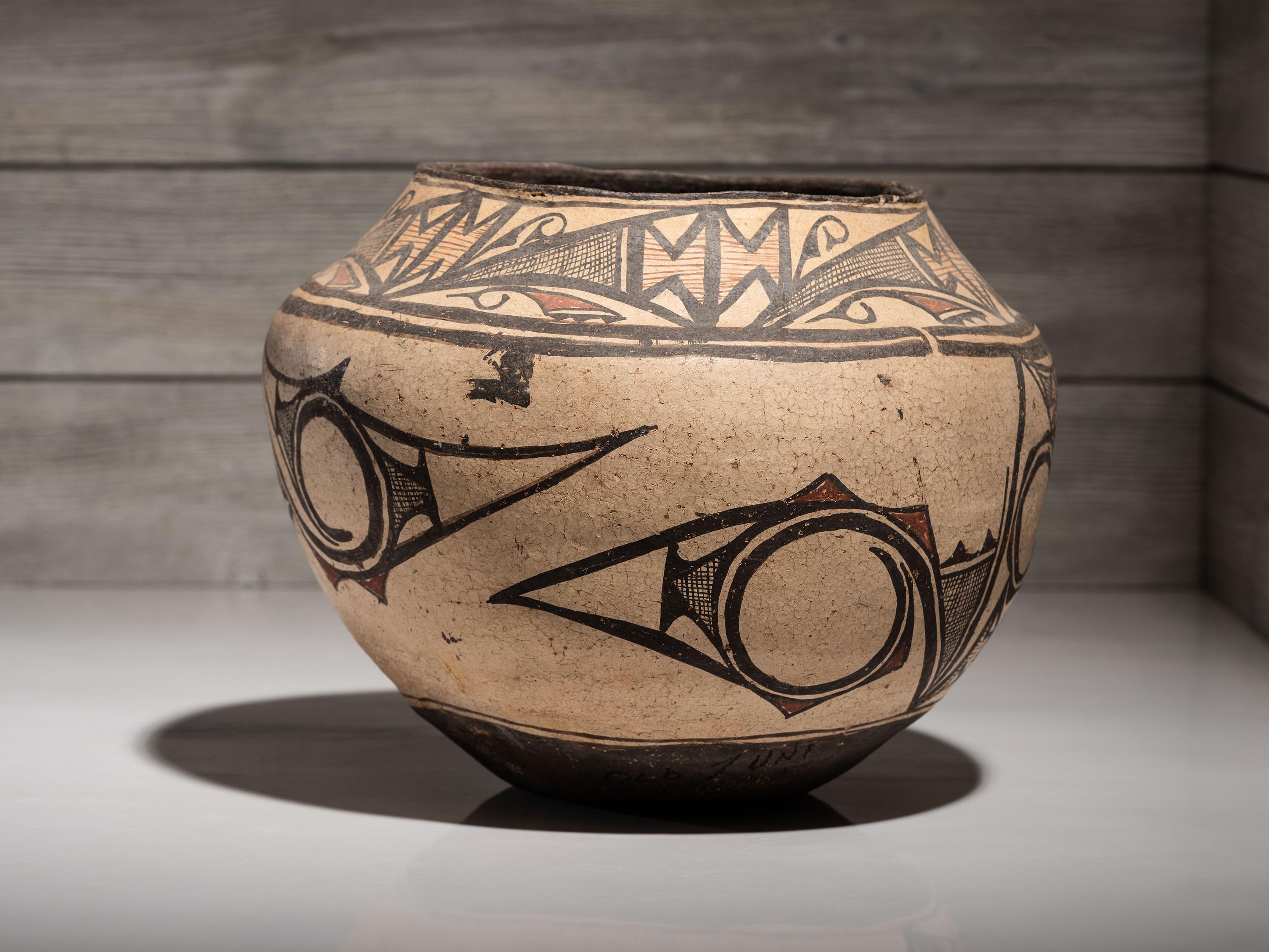 Zuni Pottery Olla