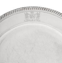 A Set of Eighteen George III Silver Plates