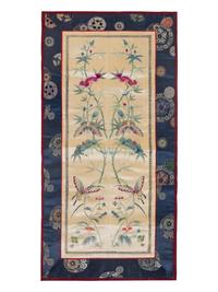 Nine Chinese Embroidered Silk Articles
