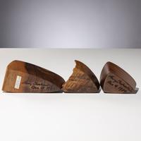 George Nakashima (American, 1905–1990) — Group of 3 Pencil Holders, 1984–1988