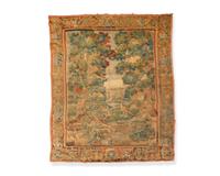 A Flemish verdure tapestry, possibly Brussels, 17th century