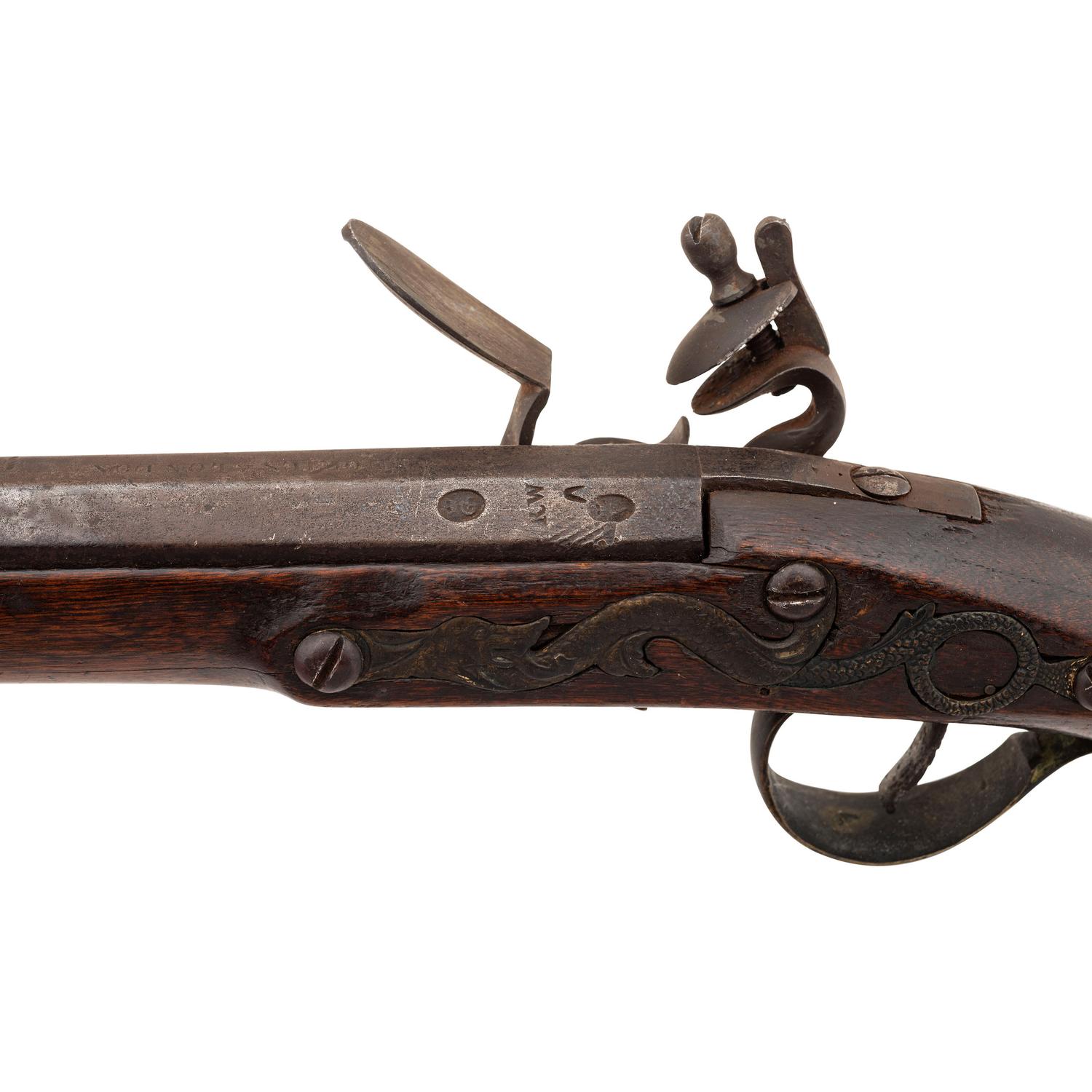 Early Flintlock Northwest Trade Gun by Wilson