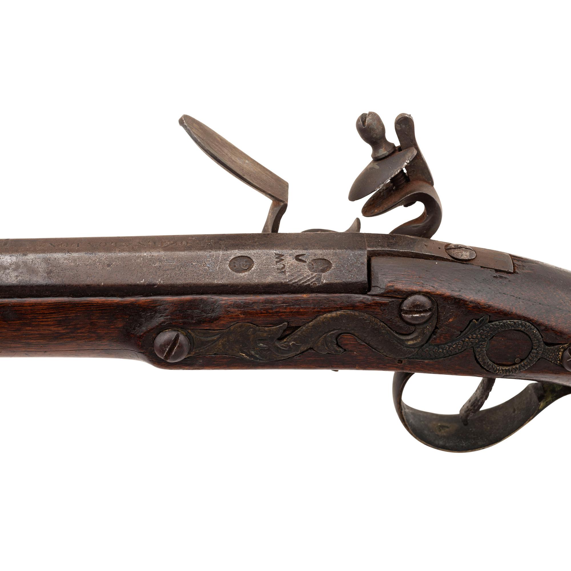 Early Flintlock Northwest Trade Gun by Wilson