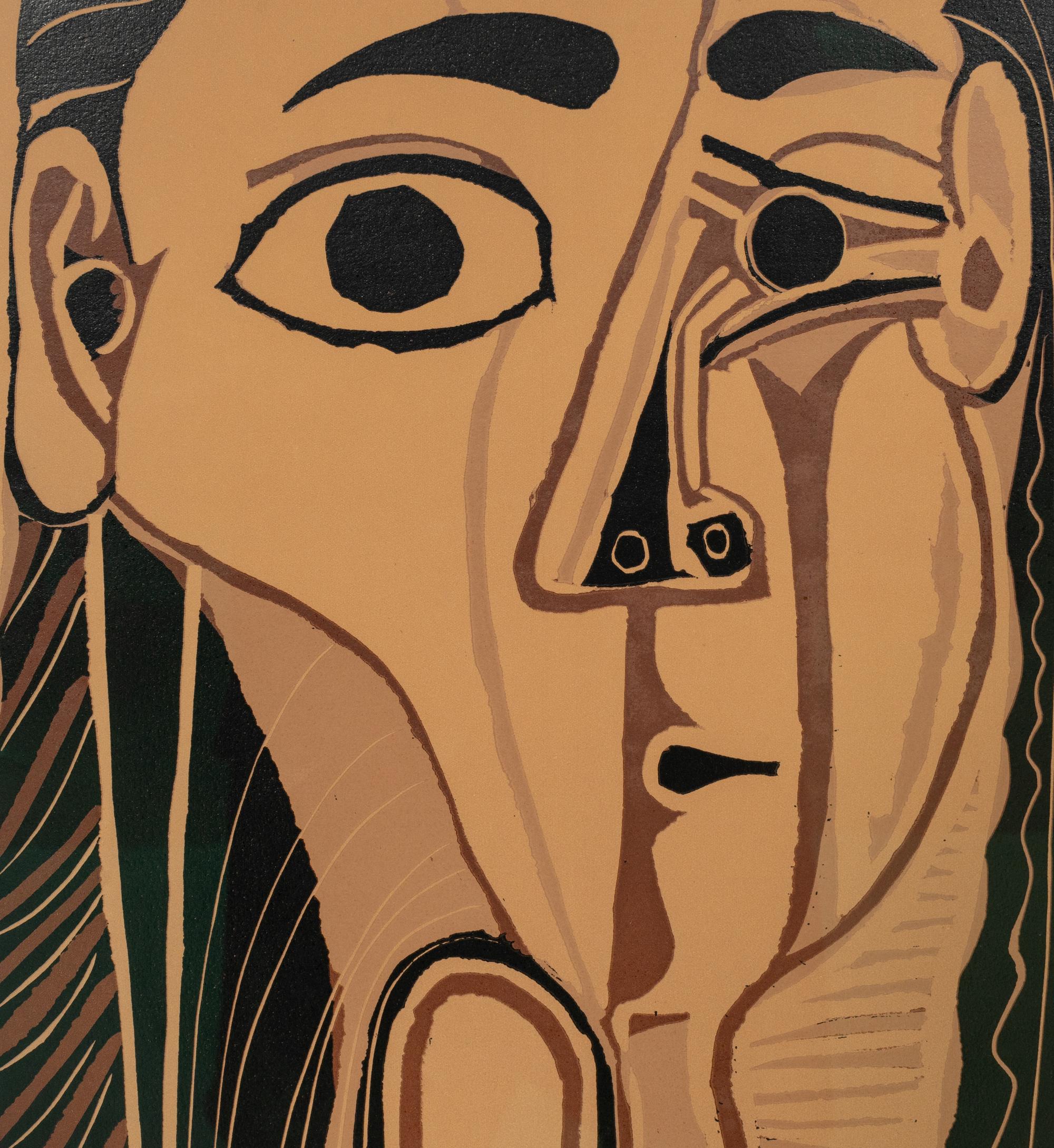 Pablo Picasso (Spanish, 1881–1973) Jacqueline au Bandeau de Face (Grand Tête de Femme) , 1962