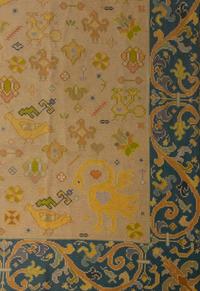 A Portuguese Needlepoint Rug