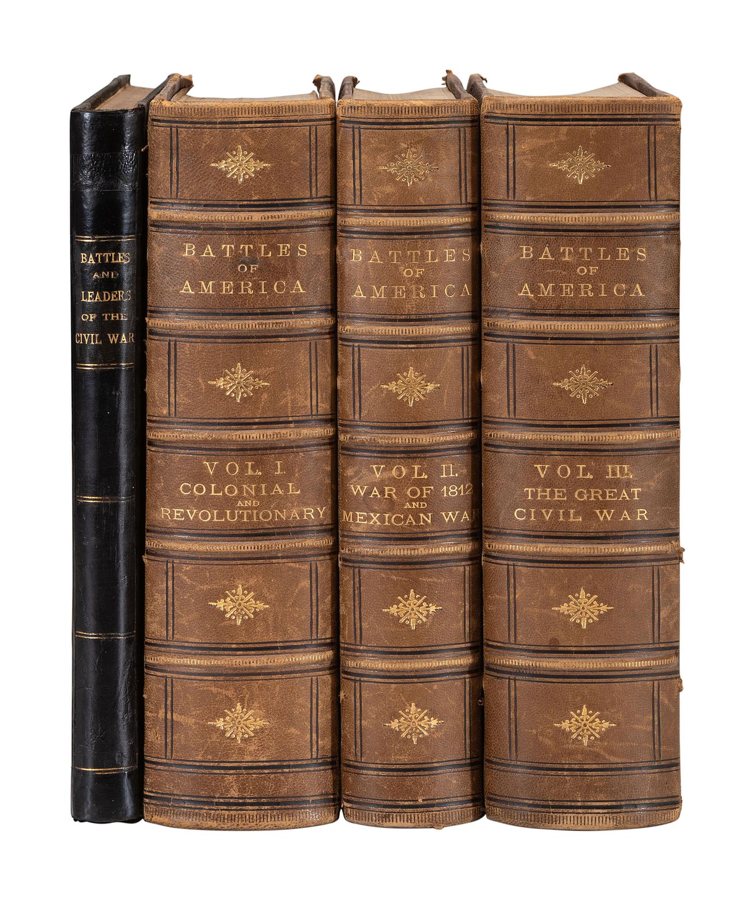 [CIVIL WAR]. TOMES, Robert. Battles of America, by Sea and Land... 3 vols.