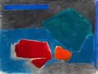 Esteban Vicente, (American/Spanish, 1903-2001), Untitled, 1983