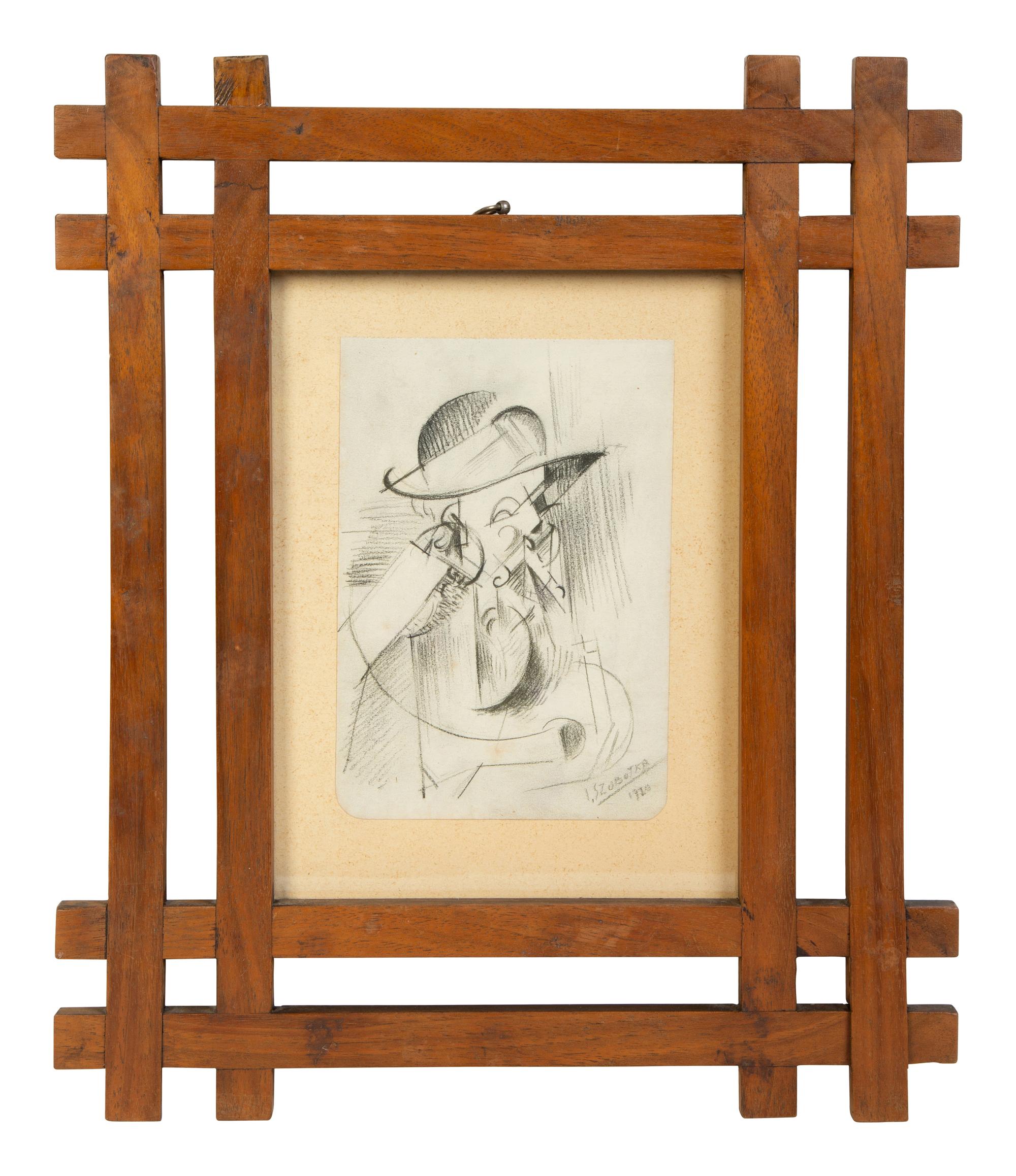 Untitled (Cubist Portrait)